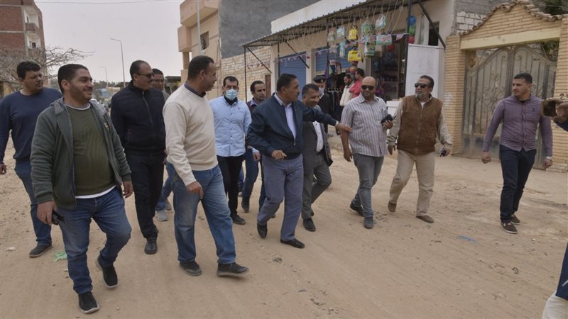 محافظ مطروح يتابع