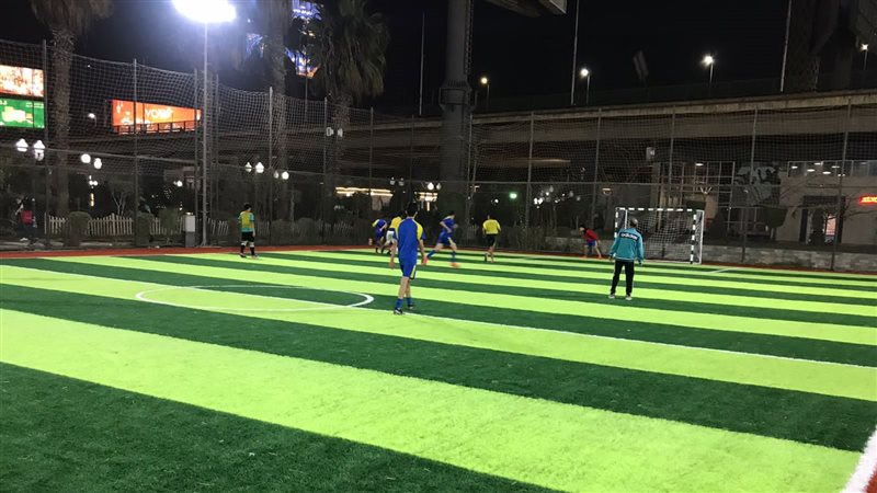 افتتاح ملاعب مركز