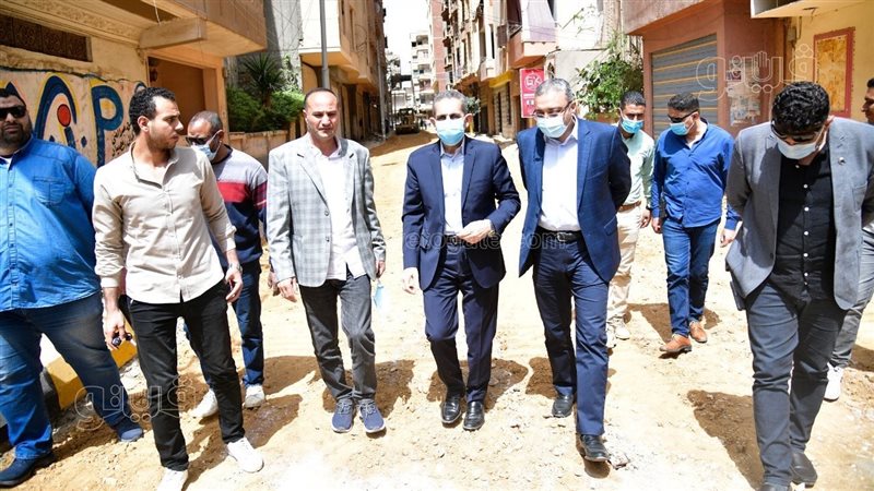 محافظ الغربية اثناء