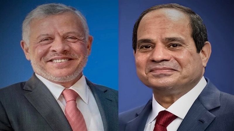 الرئيس السيسي وملك