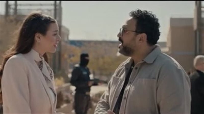 أكرم حسني وهنادي