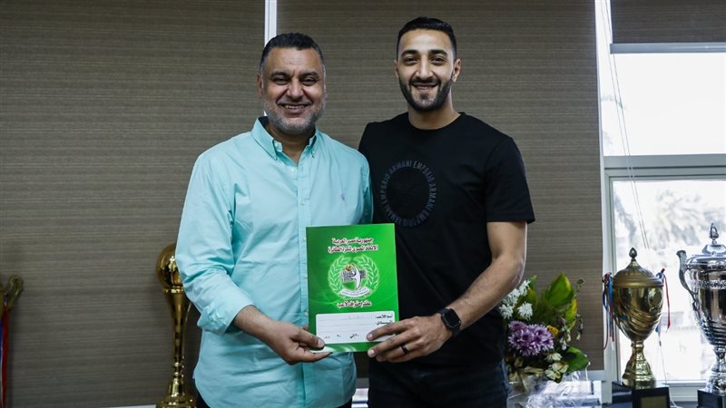 احمد سعيد لاعب طائرة