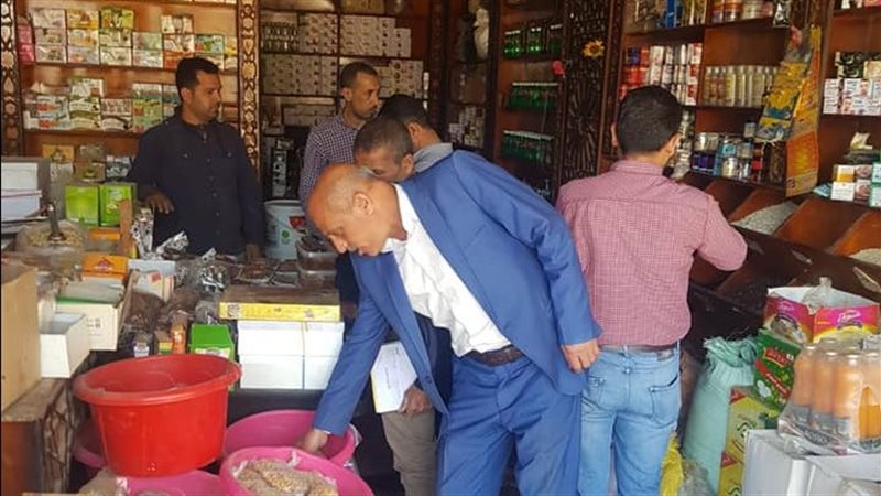 حملات تموينية ببني