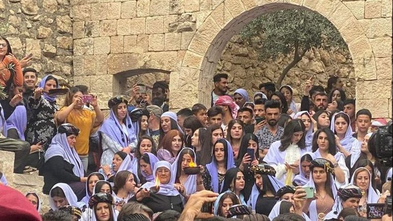 احتفالات الايزيديين