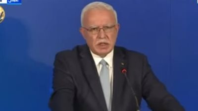 وزير الخارجية الفلسطيني: إسرائيل تطرد المصلين من الأقصى لإقامة صلوات تلمودية | فيديو 