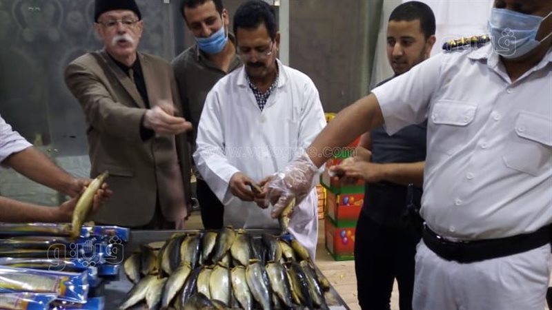 ضبط 8 أطنان رنجة