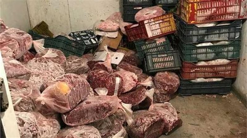 ضبط لحوم فاسدة بالجيزة