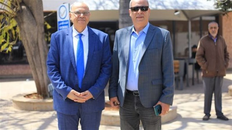 استقبال سفير مصر