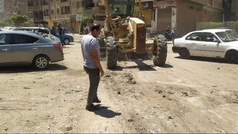 رفع الأتربة في حملة