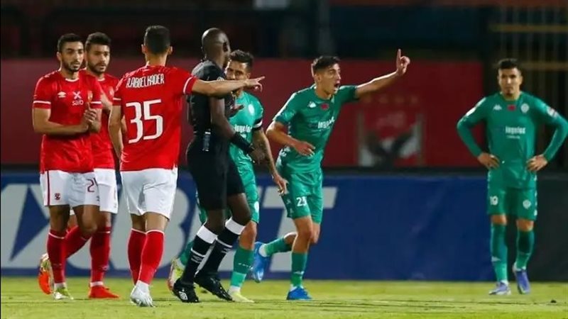 مباراة الأهلي والرجاء