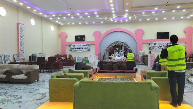 جانب من التبرعات