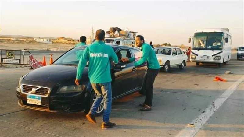 توزيع الوجبات