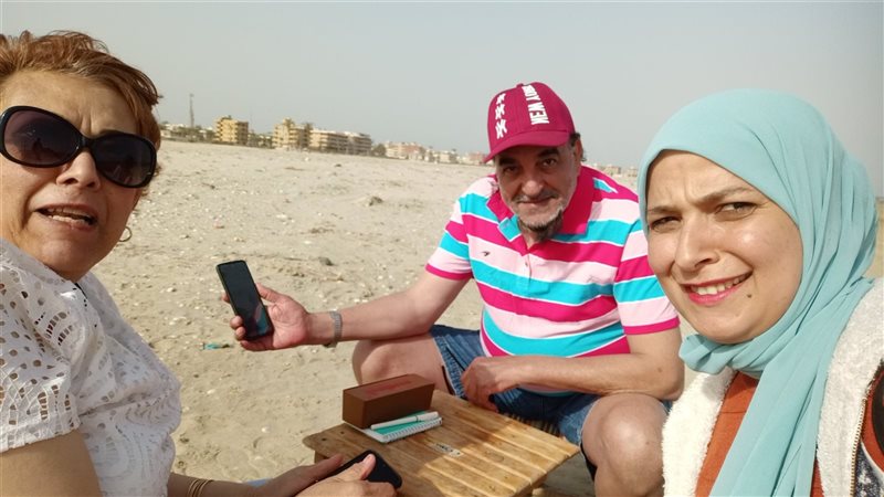فيتو علي شاطئ جمصة