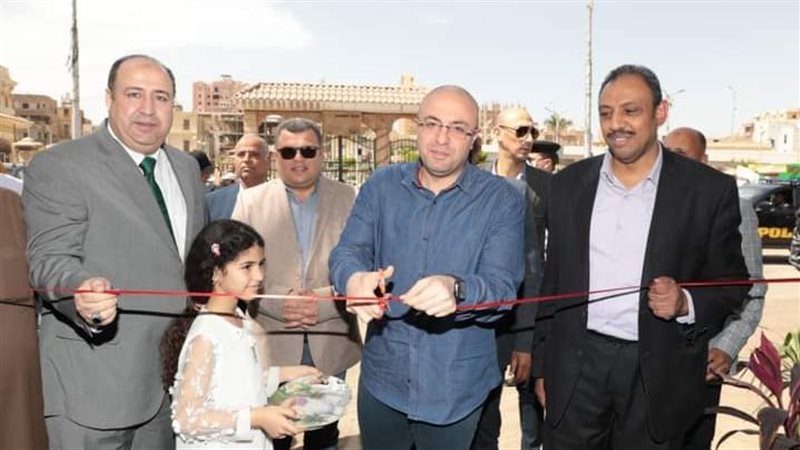 محافظ بني سويف يفتتح