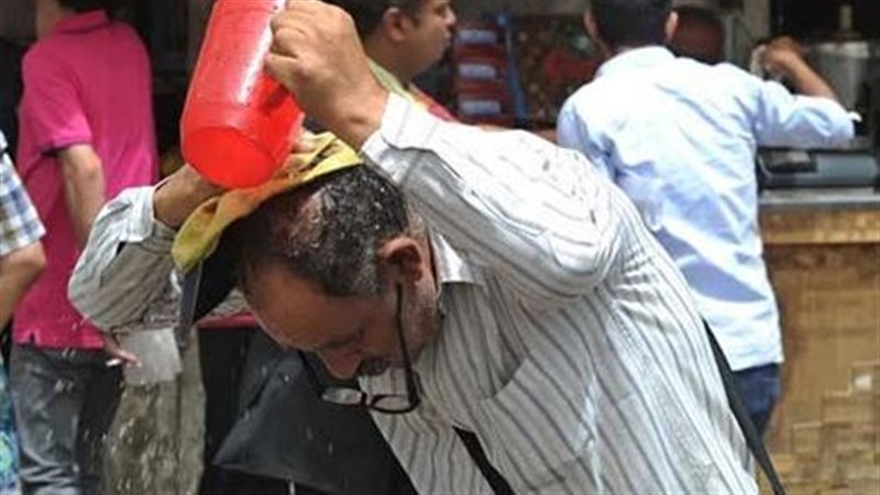 موجة حارة تضرب البلاد