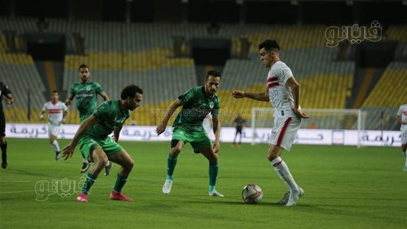مباراة الزمالك والمصري