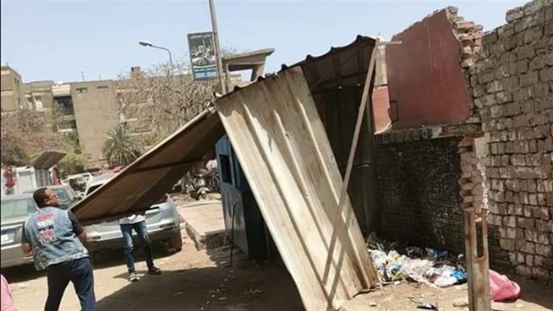 حملة إشغالات في الجيزة
