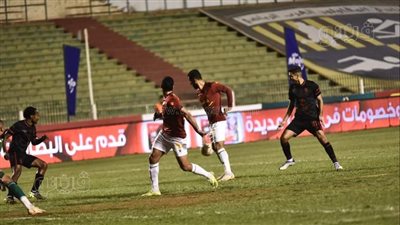 باسم مرسي يتقدم بهدف قاتل لسيراميكا كليوباترا أمام الأهلي