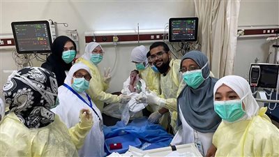 معتمرة تضع مولودها في الساعات الأولى من عيد الفطر.. وهذه جنسيتها