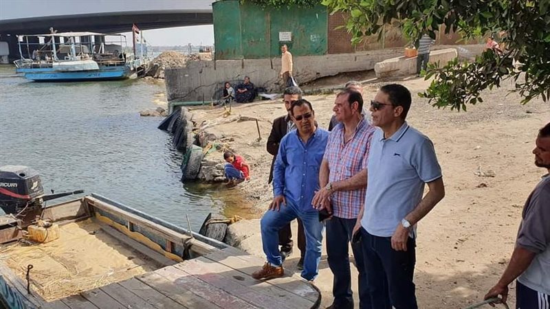 رئيس حي الجيزة يتفقد