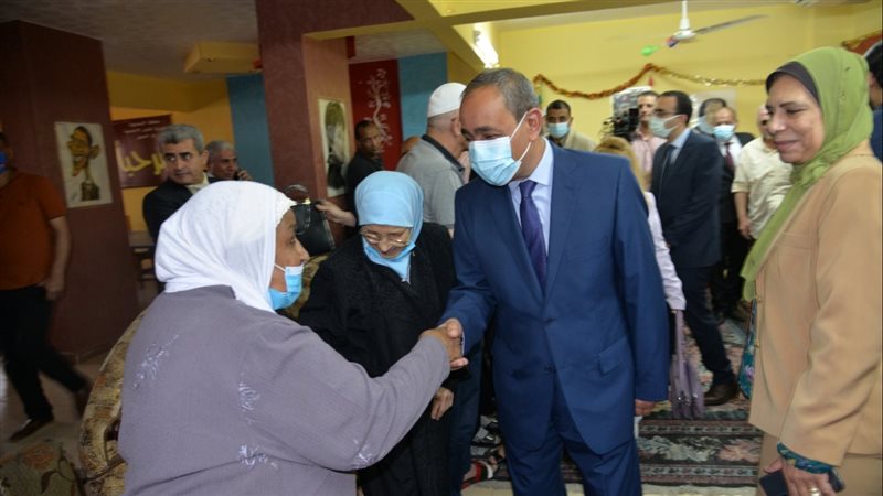 جانب من الزيارة 