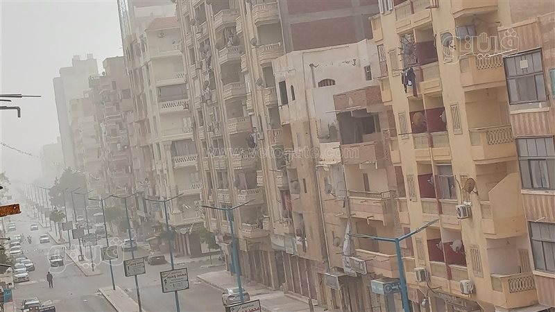 رياح ترابية على مرسى