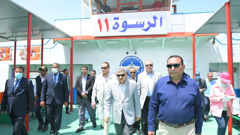 جانب من تفقد المعديات