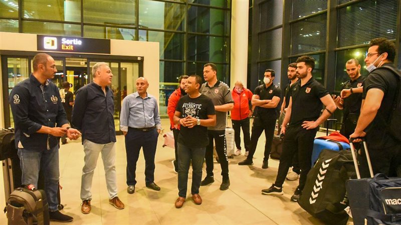 بعثة رجال يد الأهلى