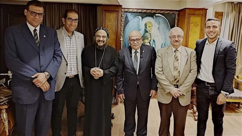 وفد نقابة المهندسين
