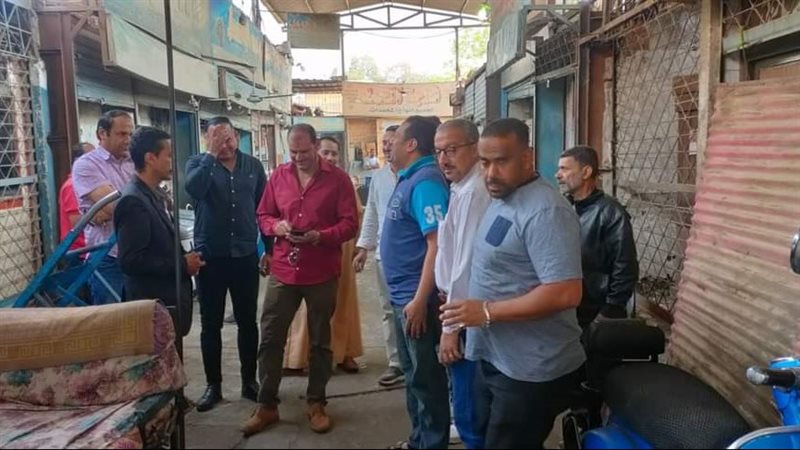 رئيس حي جنوب يتفقد