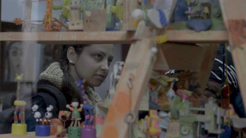 مشهد من فيلم من القاهرة