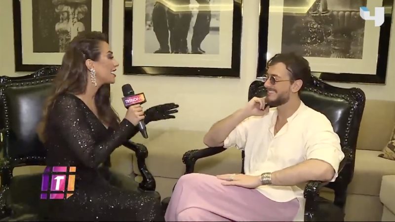 سعد لمجرد في برنامج