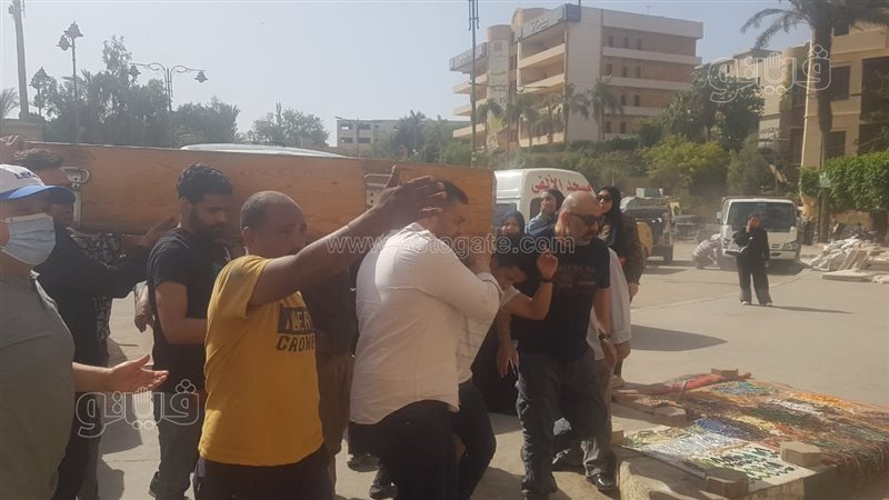 جنازة والد محسن منصور