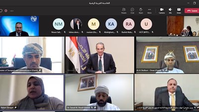 مصر تسلم سلطنة عمان شعلة العاصمة العربية الرقمية لعام 2022