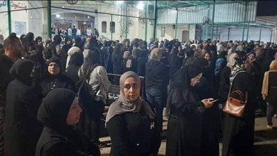 ليلة بكت فيها بورسعيد.. الآلاف يشيعون جثماني طالبتين لقيتا مصرعهما في حادث مروع|صور