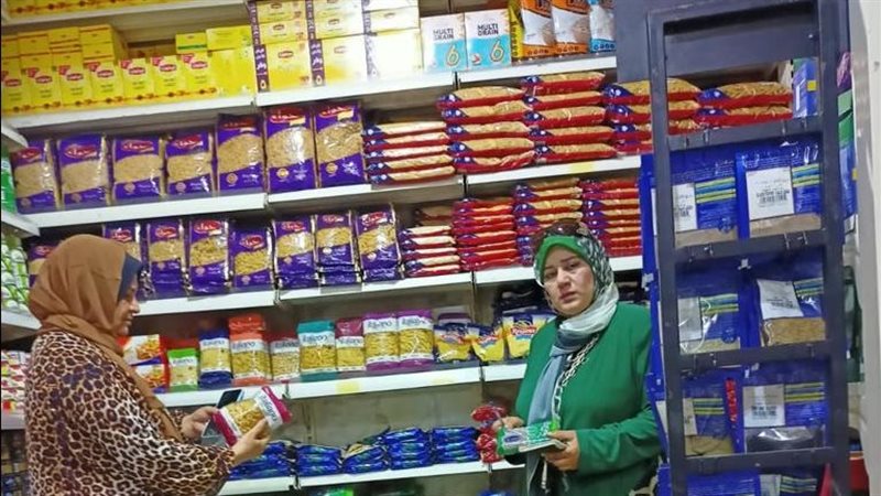 جانب من الحملات التموينية