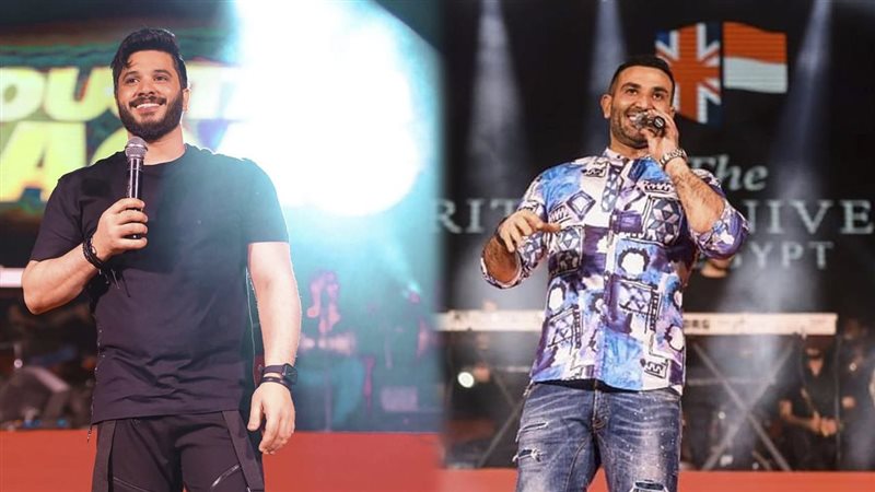 أحمد سعد ومصطفى حجاج