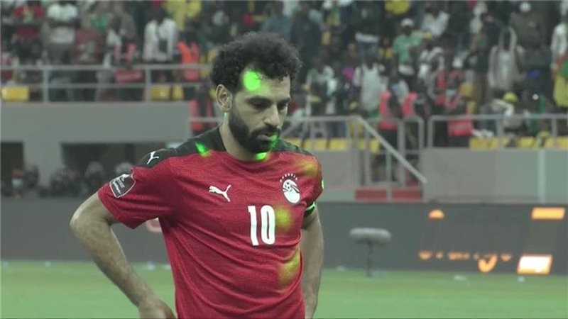 محمد صلاح في مباراة