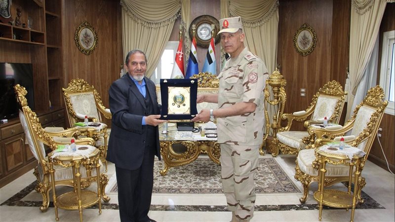 إستقبل اللواء محمد