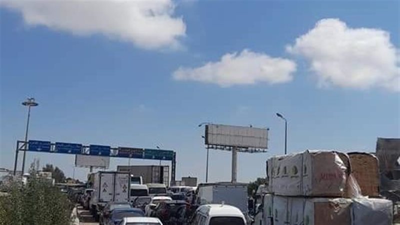 توقف طريق الاسكندريه