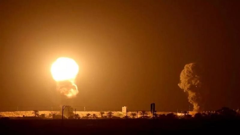 انفجار في قاعدة أمريكية،