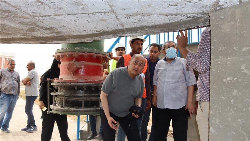 جولة رئيس مياه أسيوط