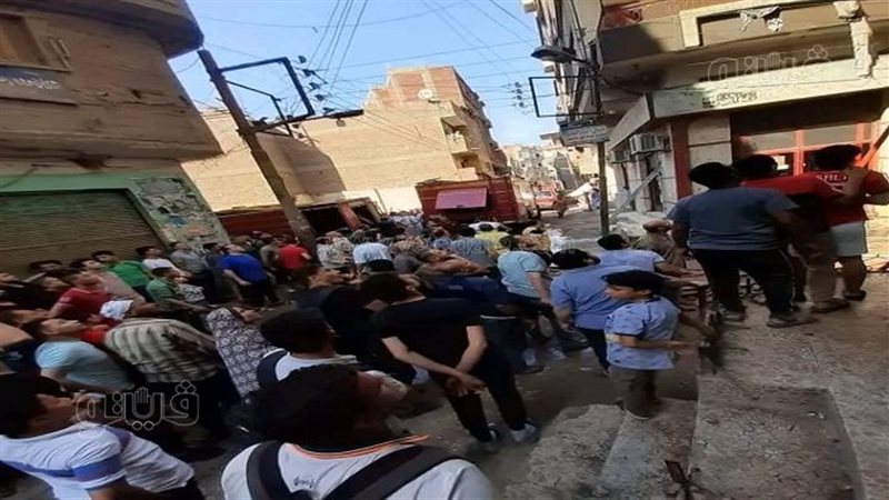 حريق شقة سكنية بالشرقية