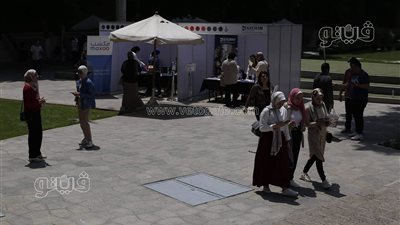 توافد السيدات على ملتقى توظيف شغلني | فيديو صور
