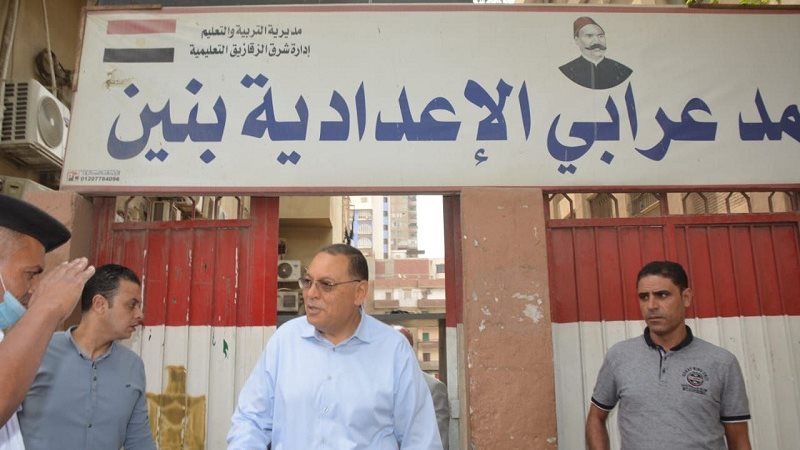 جانب من متابعة المحافظ