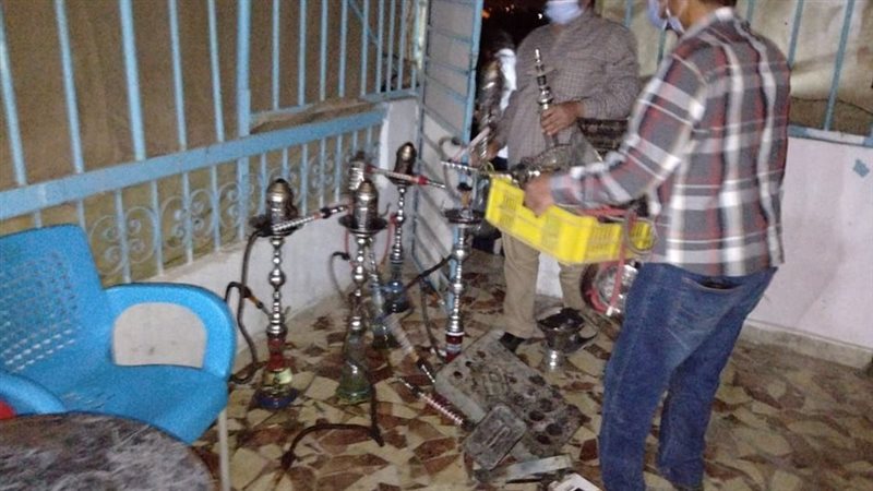 جانب من المضبوطات
