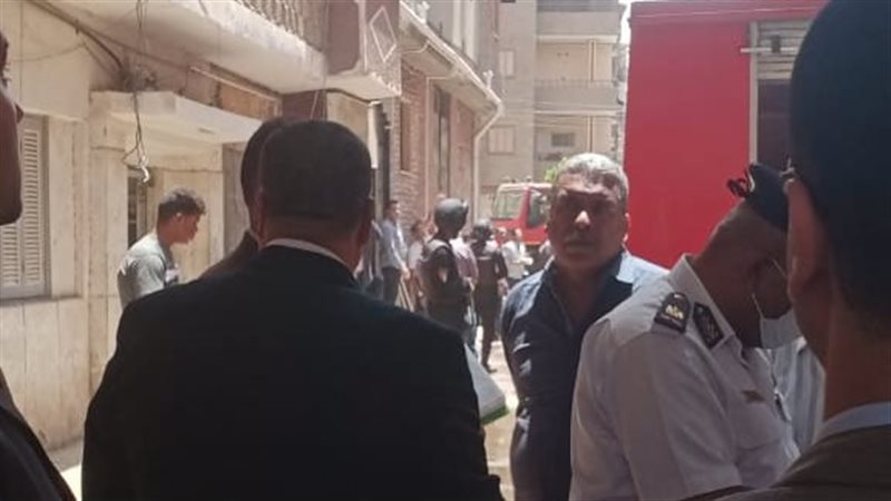 موقع حادث سقوط عامل