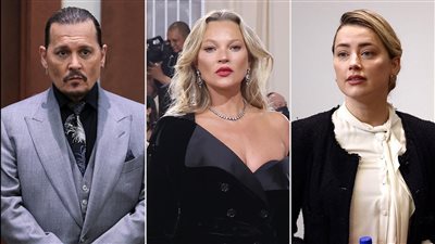 مفاجأة.. كيت موس تشهد في محاكمة جوني ديب وآمبر هيرد