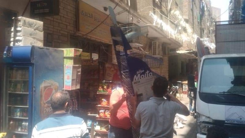 حملة إشغالات بالجيزة