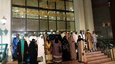 وصول وفد بوركينا فاسو للمشاركة في دورة أكاديمية الأوقاف